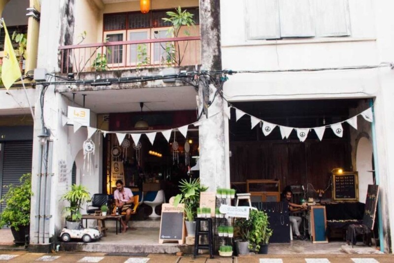 Phuket city sights and street food
