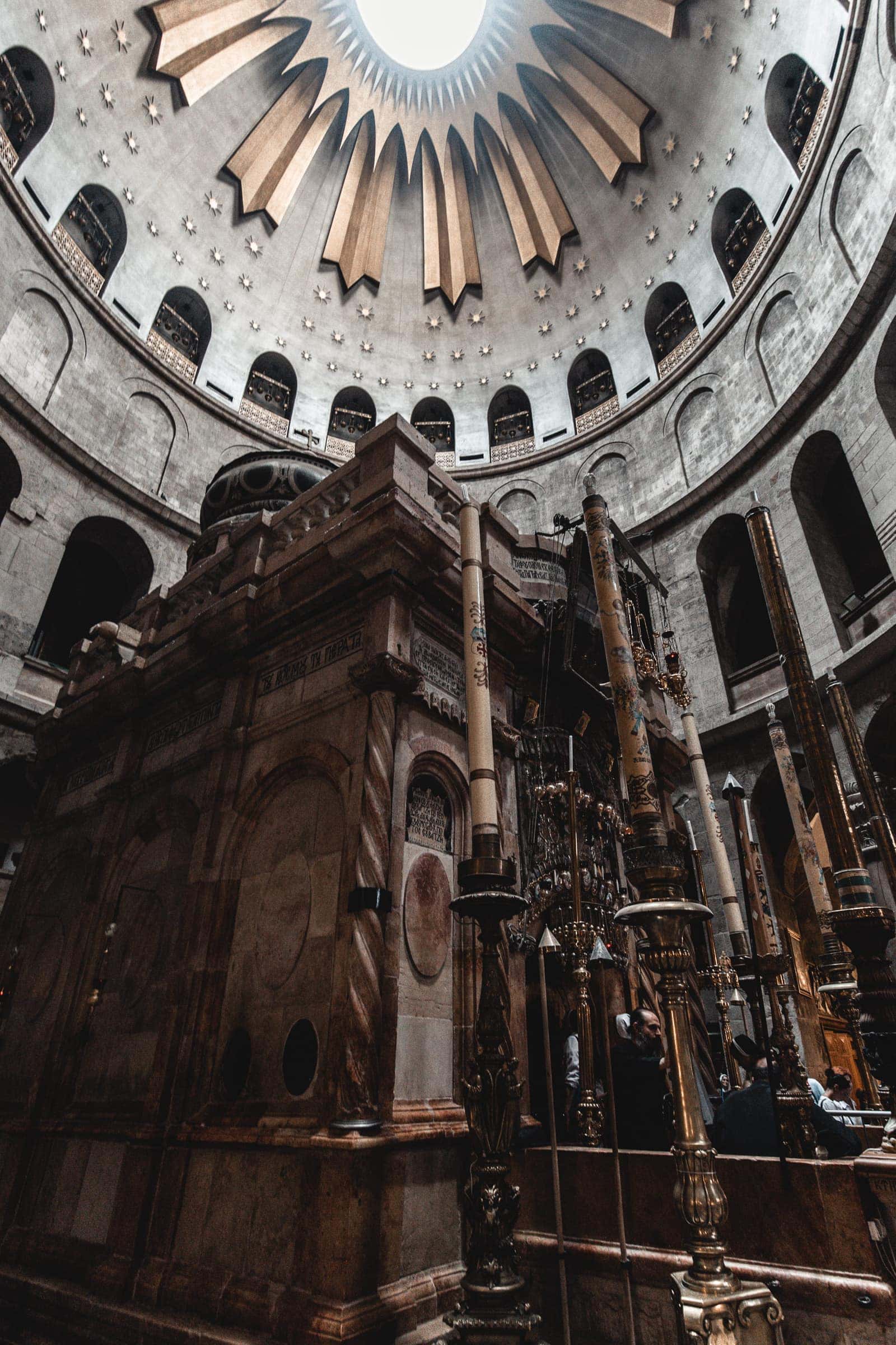 Jerusalem Sehenswürdigkeiten Schrein Grab Jesus Grabeskirche