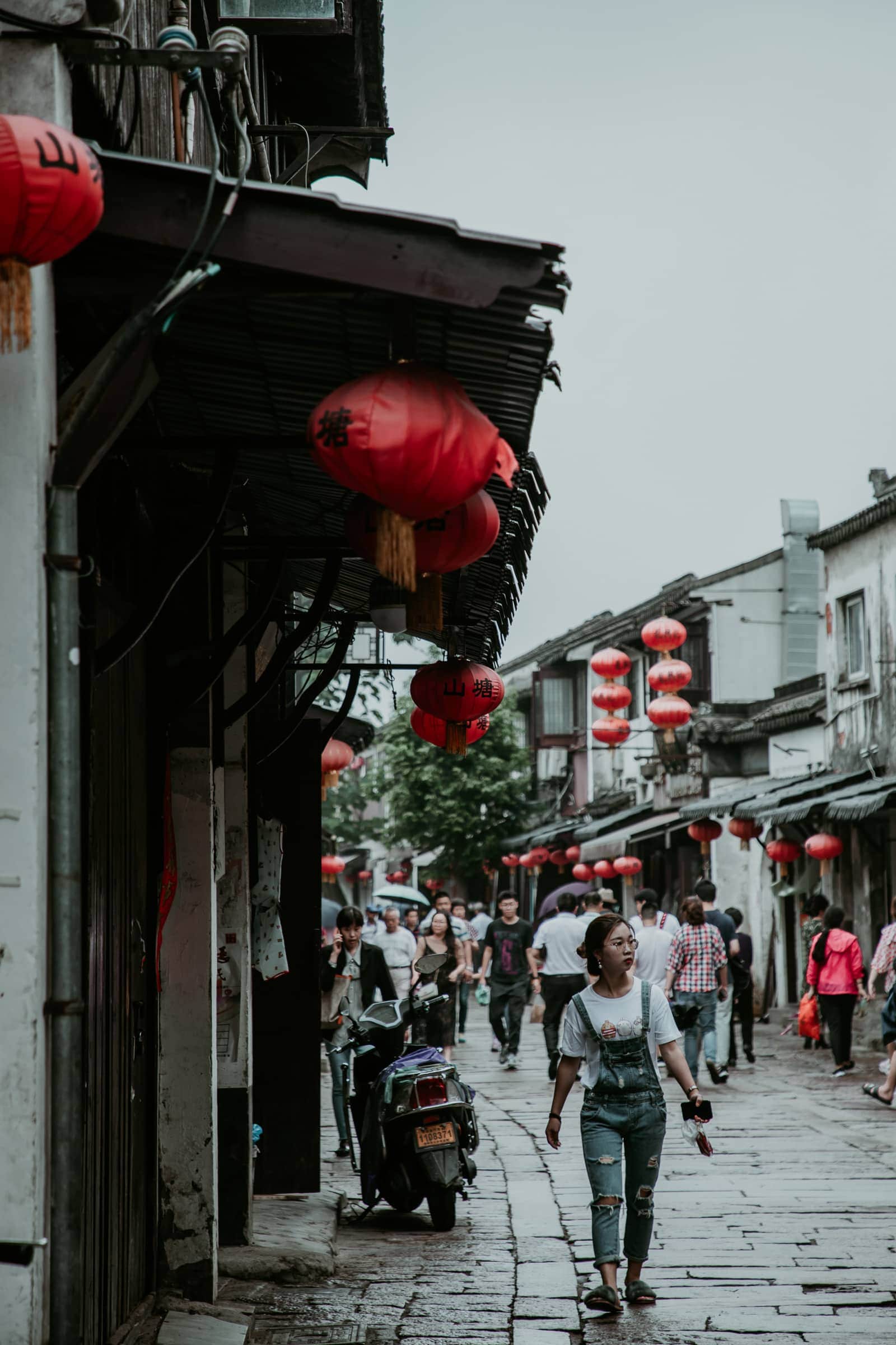 Suzhou China Sights Shantang Street Shopping