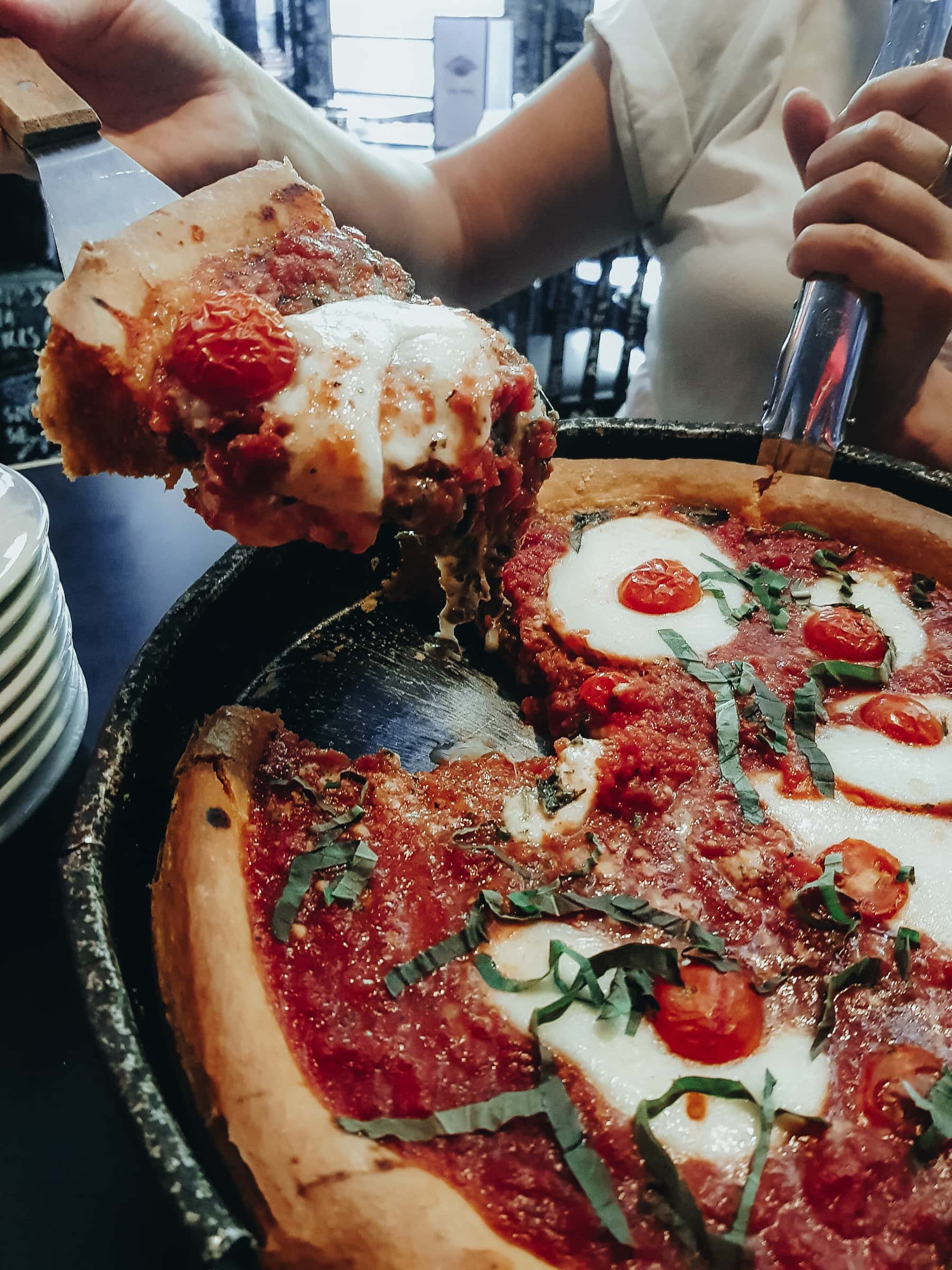 Chicago Deep Dish Pizza Ginos East