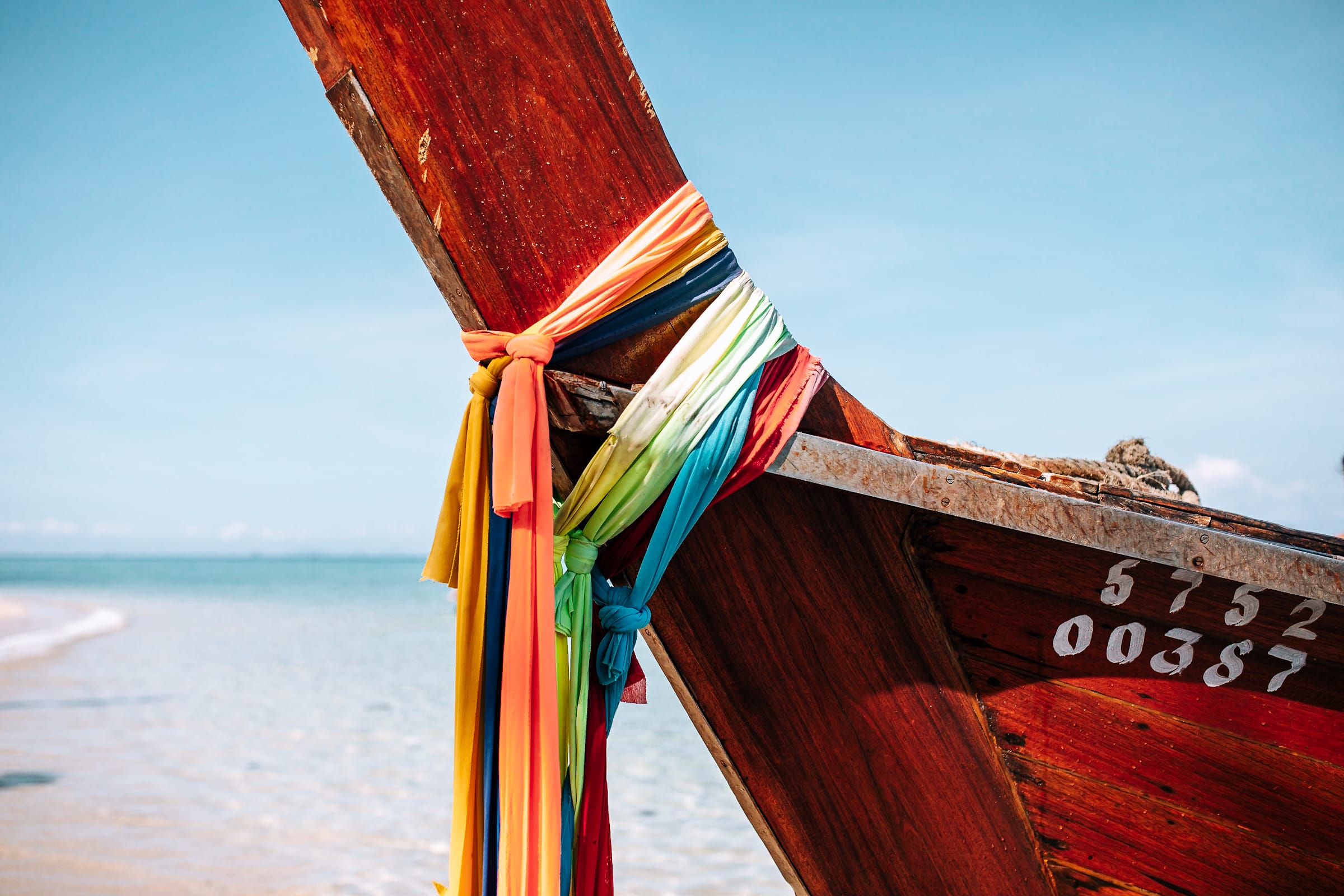 Longtail boat Koh Ngai Thailand