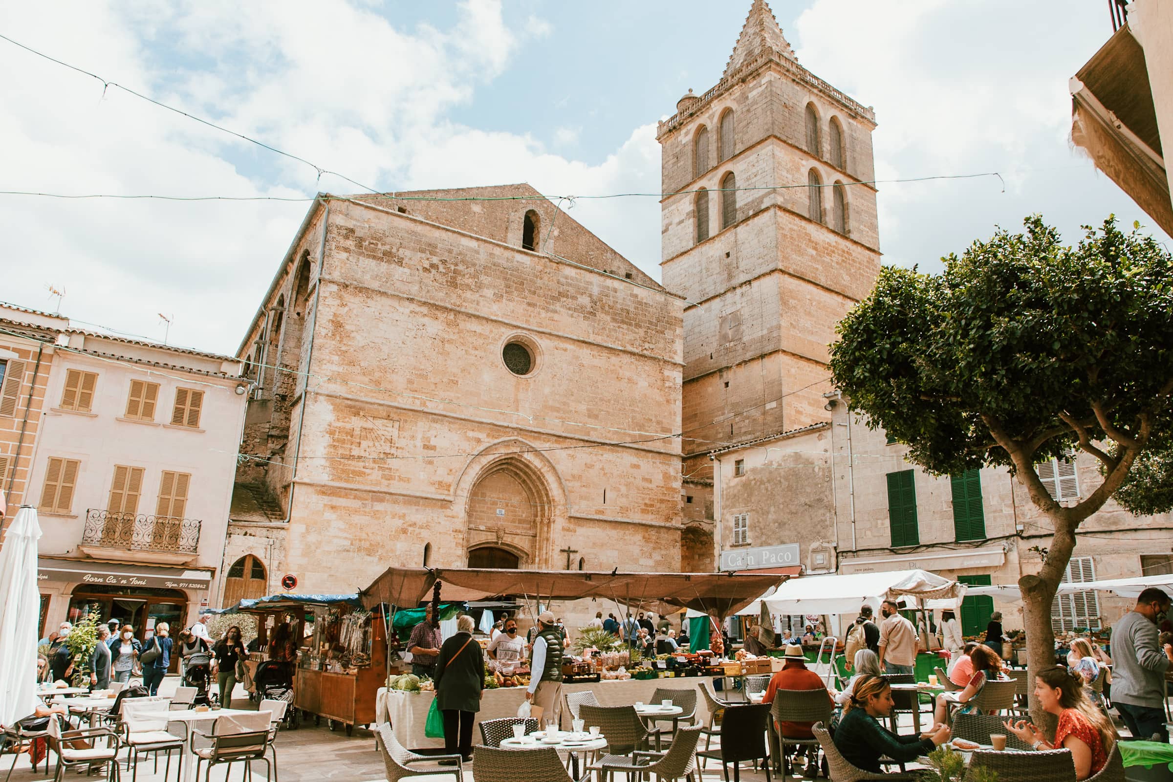 Market in Sineu, Mallorca