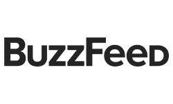 BuzzFeed-Logo in Schwarz-Weiß